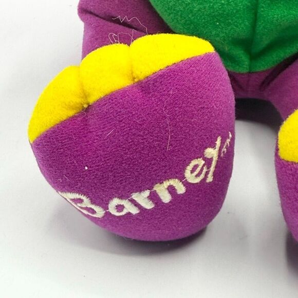 Playskool Vintage 1998 Play Along Barney Plush - Picture 2 of 10